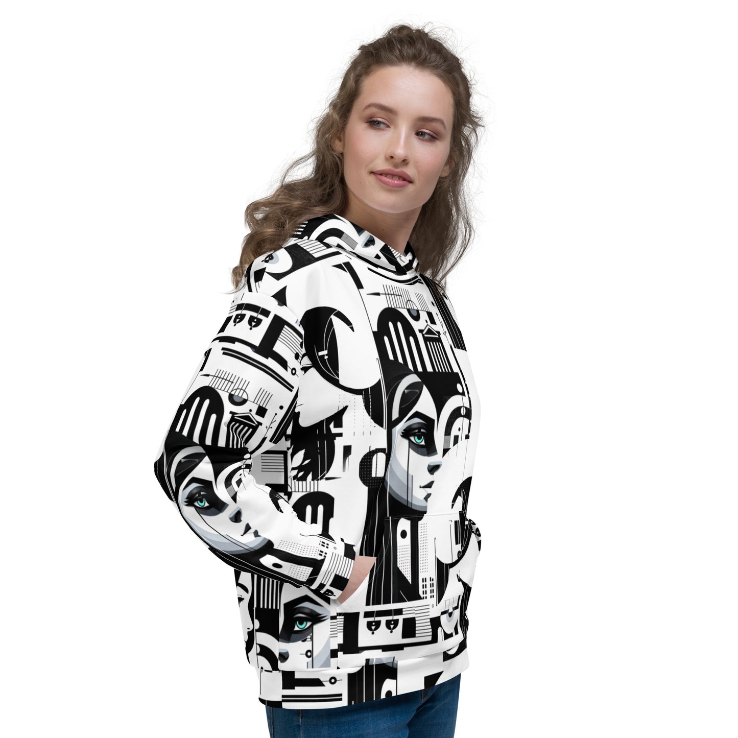booboo graphic hoodie (poly/spandex blend)